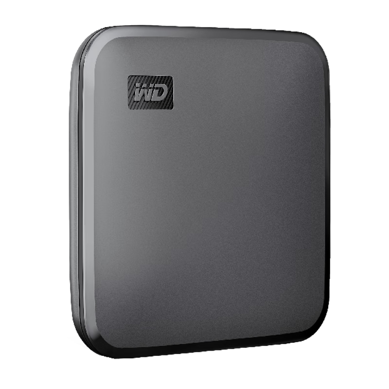 Western Digital 西部数据 Elements 新元素系列 USB 3.0 移动固态硬盘 Type-C 480GB 黑色 WDBAYN4800ABK-CESN