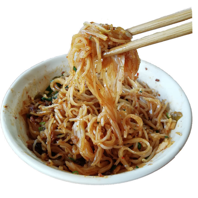 云南特产曲靖蒸饵丝真空包装新鲜细饵丝大理 腾冲饵丝含四种调料 细饵
