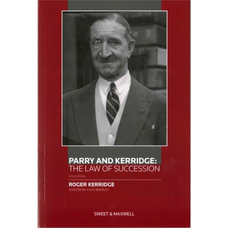 预订parry and kerridge: the law of succession
