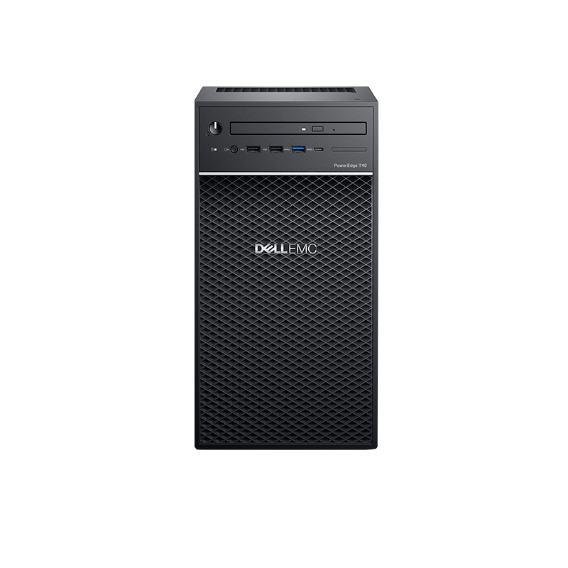 DELL 戴尔 T40塔式服务器主机(至强E-2224G四核3.5GHz 8G ECC 1T SATA DVDRW)