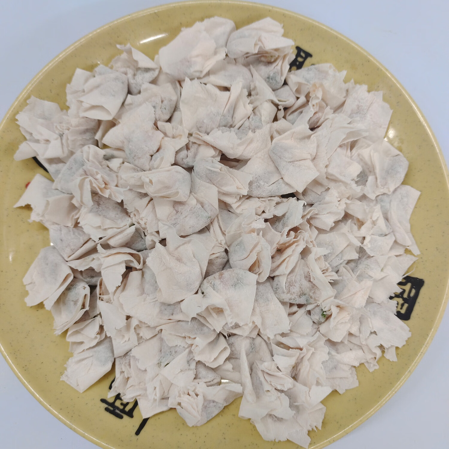 福古味正宗西天尾燕皮扁食福建莆田扁食特产小吃燕皮馄饨宴皮扁肉燕饺 500克5包（5斤）