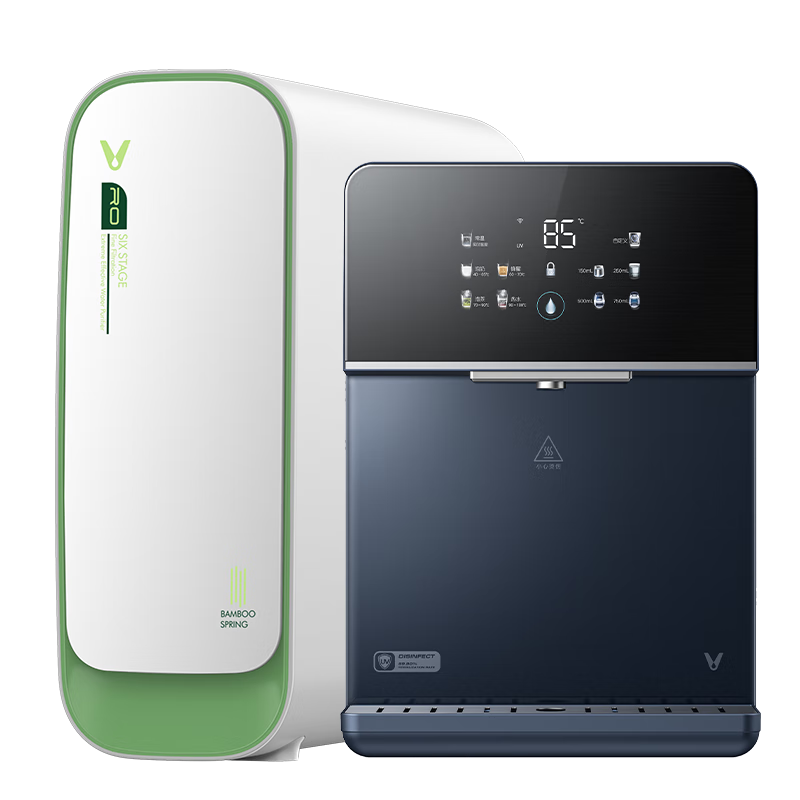 ���ף�VIOMI���ʻ�Ȫ��ˮ��1000G ���ȱڹ�ʽ���߻� ���ó���ʽ��ˮ��6��RO����͸��ͨ��˫��ˮ 2024���¿�