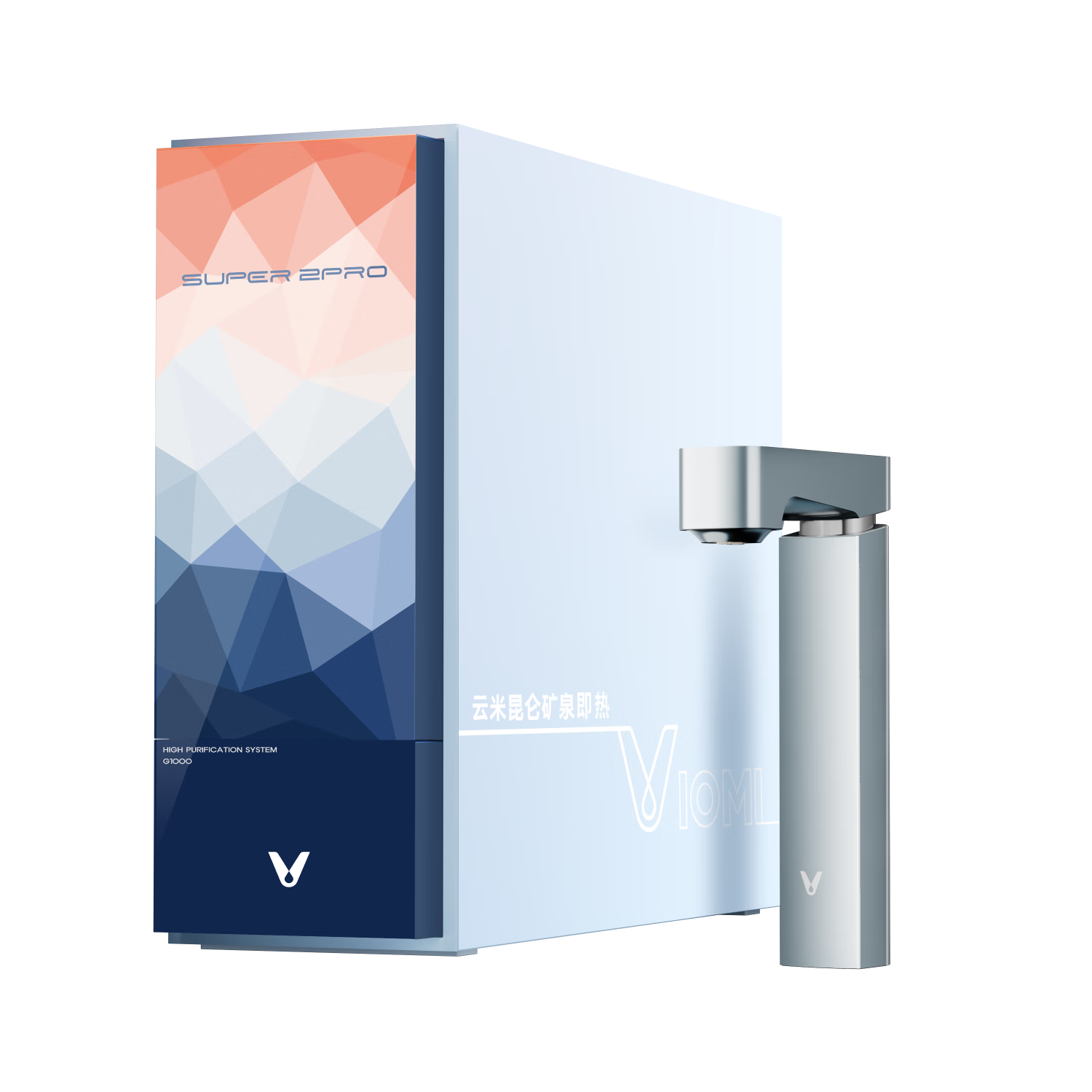 ���ף�VIOMI�����ؿ�Ȫ���Ⱦ�ˮ��1000G�ʻ�ˮ ���ó��¾�ˮ�� ����ھ������Ⱦ�һ��� �޹����Դ�����ͷ