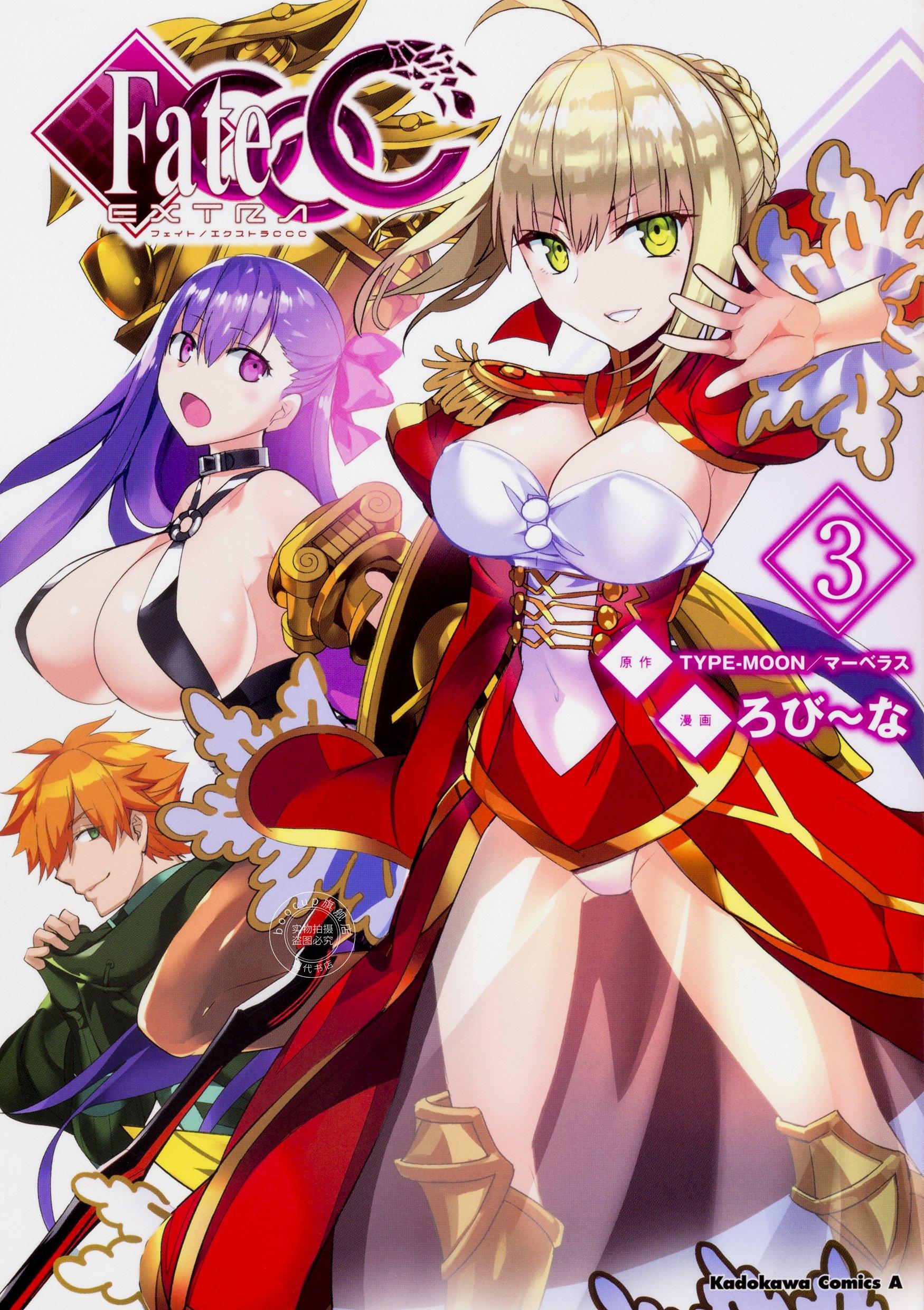 现货 进口日文 漫画 命运冠位指定 Fate Extra CCC 3 フェイト/エクストラ CCC 3