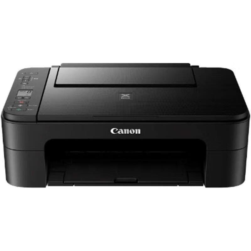 佳能（Canon）【JD物流 日本直邮】A4彩色喷墨打印机 复印扫描打印一体机 商用办公多功能打印机【需变压器】 PIXUS TS3330【黑色】 默认1