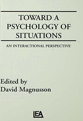 【预订】toward a psychology of situations
