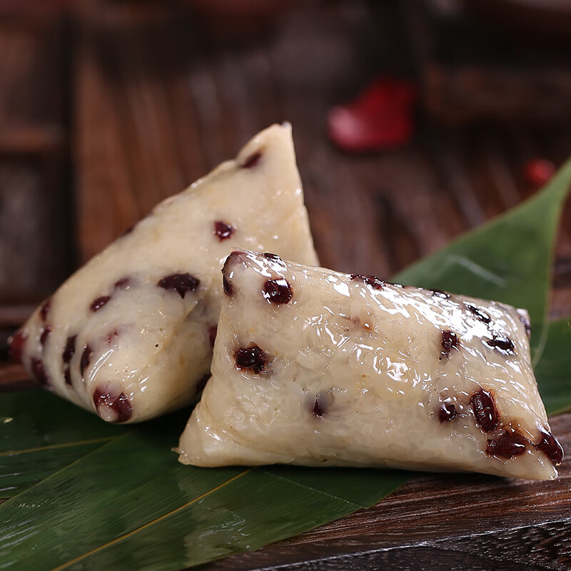 知味观赤豆粽100g*2只嘉兴杭州特产粽子早点点心方便速食