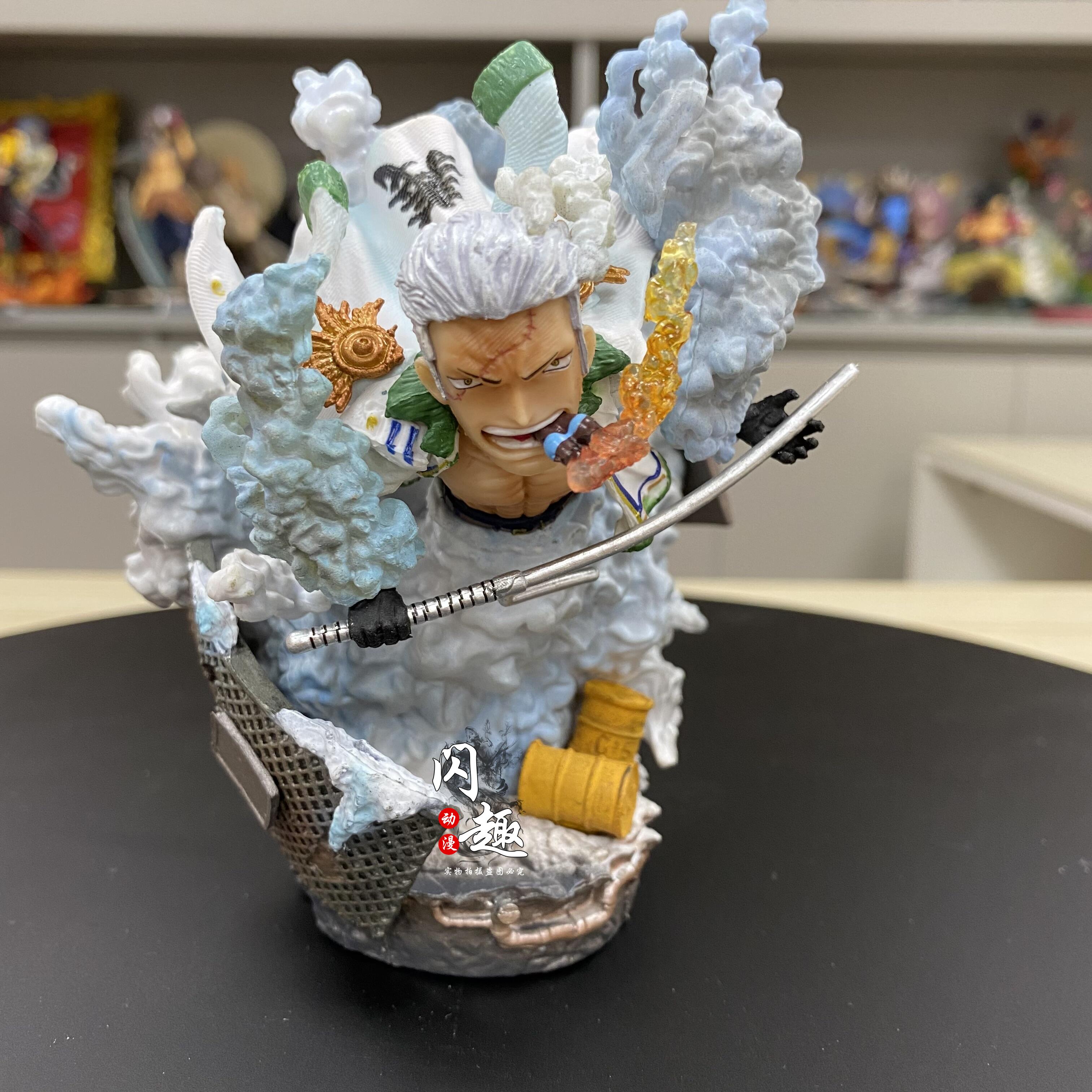 海贼王gk 雕像 手办 模型 战斗形态 周边 g5斯摩格 高13cm
