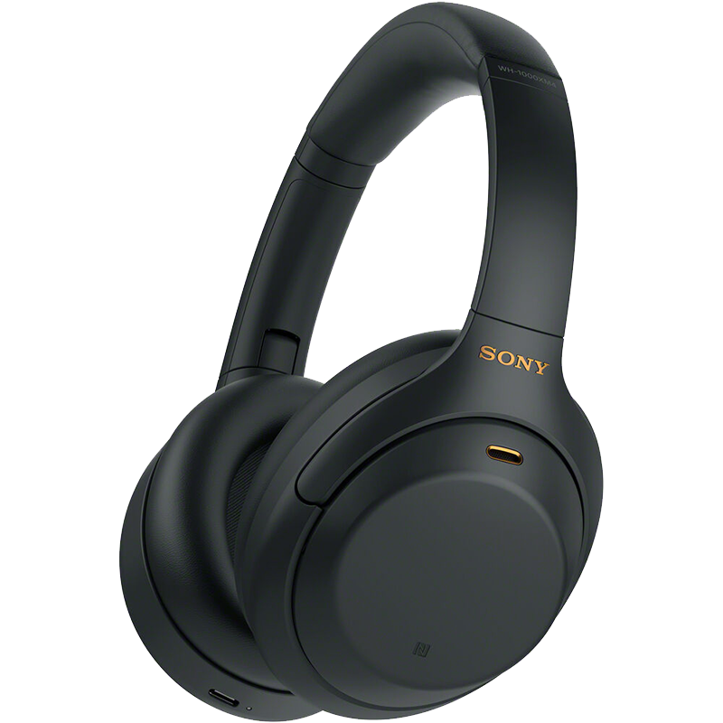 索尼（SONY） 无线蓝牙耳机 头戴式WH-1000XM4 黑色