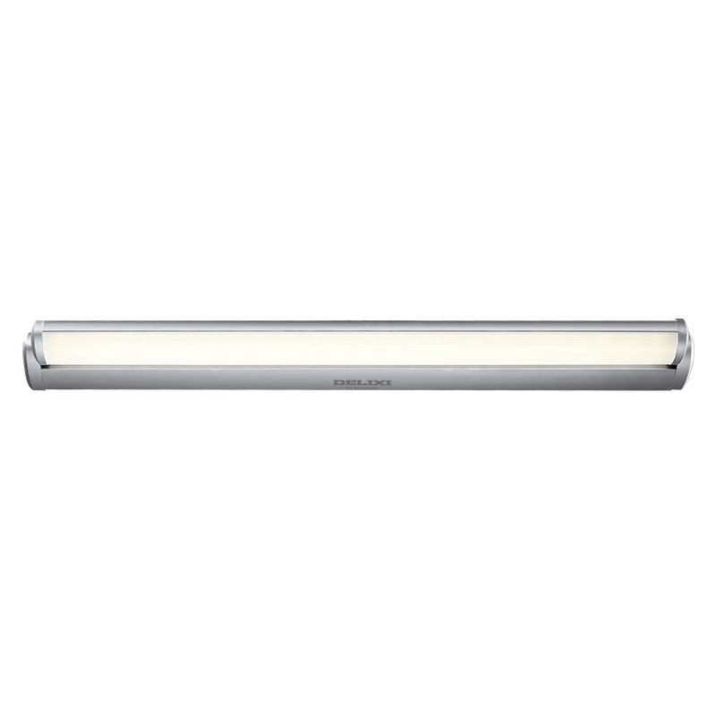 德力西（DELIXI） LED镜前灯可调角度浴室卫生间防水防雾化妆灯壁灯现代简约镜柜灯 【10W暖白光】长度50厘米