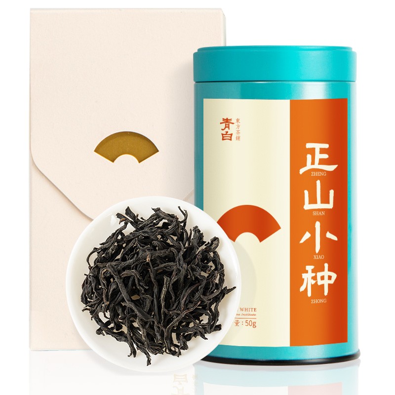 卢正浩 茶叶红茶 特级正山小种红茶茶叶经典罐装品质自饮（青白