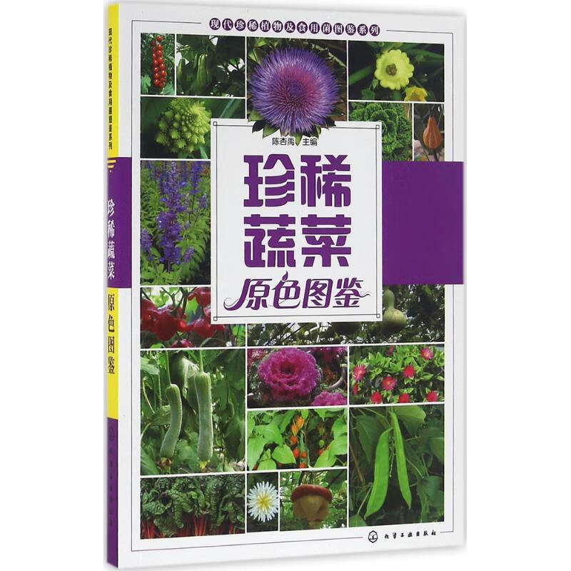 珍稀蔬菜原色图鉴 陈杏禹 主编 书籍