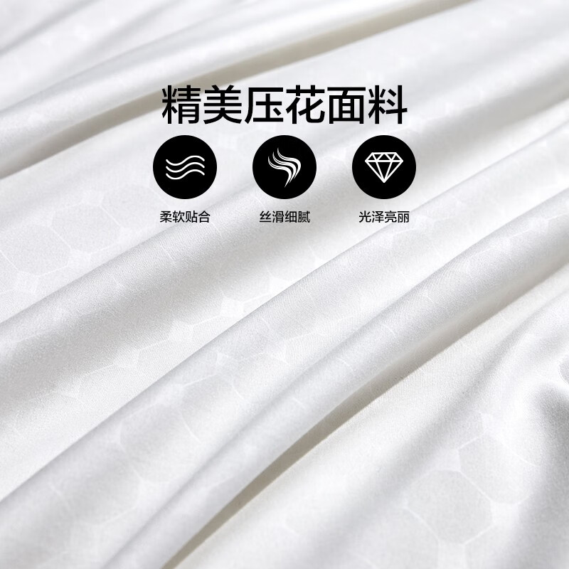 LOVO罗莱生活旗下品牌 100%天然蚕丝被被子被芯夏凉被空调被 【100%天然蚕丝夏被】佳人入梦 150*215cm