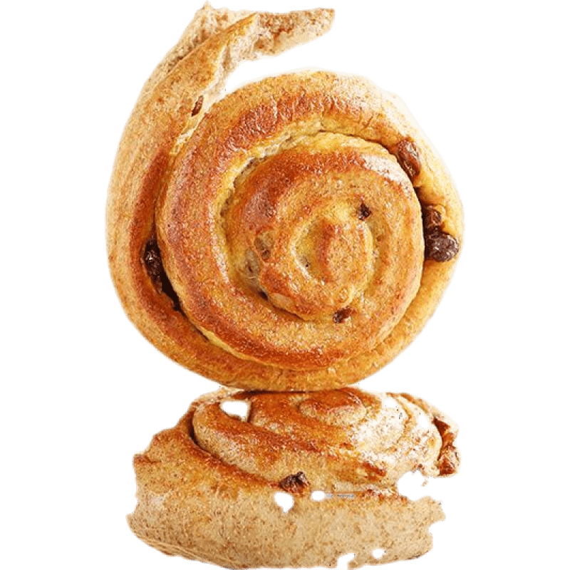 田園主義全麥面包手撕蝸牛肉桂卷飽腹減餐食品主食歐包零食 肉桂蘋(píng)果6只 65g 默認1