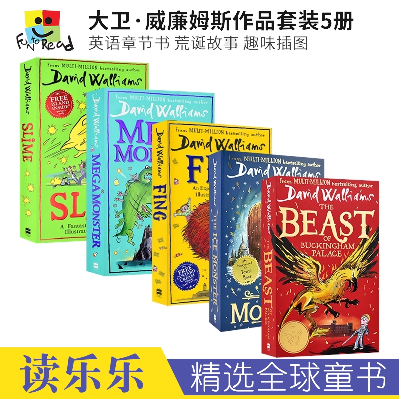 david walliams slime megamonster the beast of buckingham palace