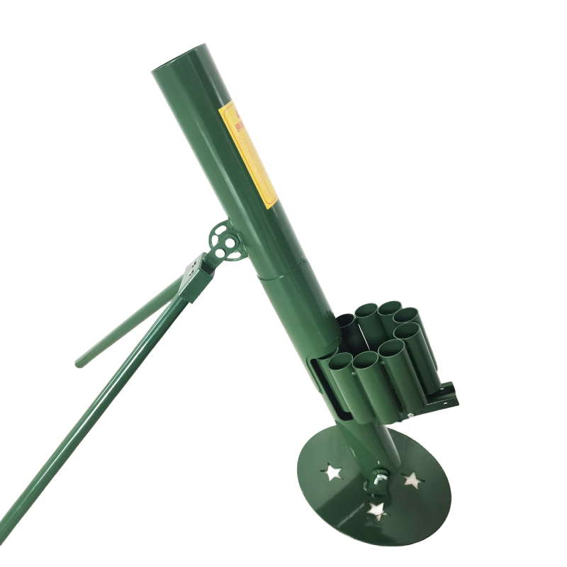 铭汇通迫击炮放二踢脚神器二踢脚发射器二脚踢放炮自动旋转连发炮架放