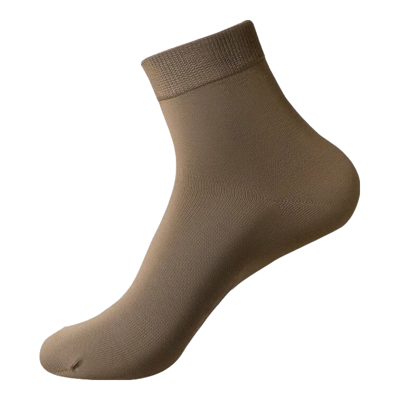 雅鹿男款袜子四季款纯色春秋四季中筒袜7A抗菌商务防臭袜 雅鹿旗舰店【优质好袜】抗起球 均码 7A抗菌【黑色组合10双装】