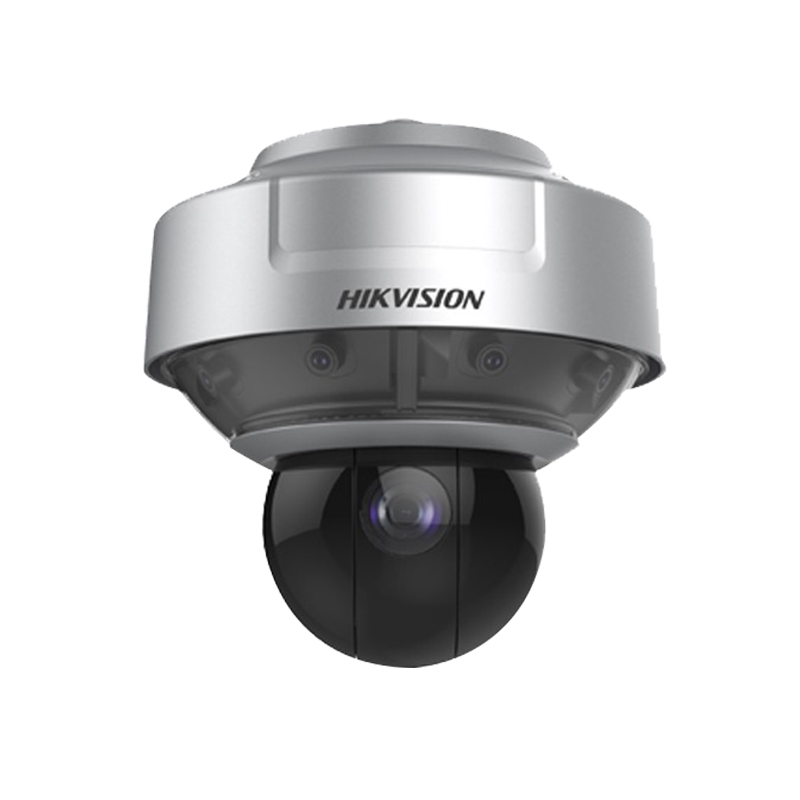 hikvision 鹰眼智能 星光级180°全景一体式网络高清红外智能球机含