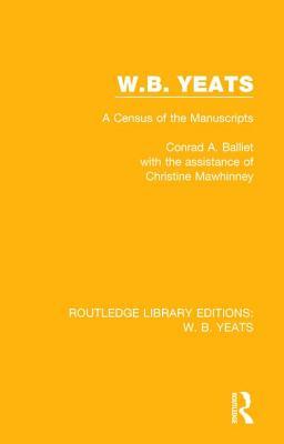 预订w. b. yeats: a census of the manuscripts
