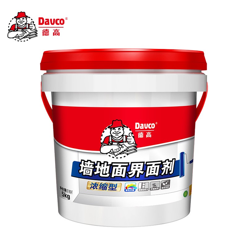 德高（Davco）德高界面剂墙地面处理剂 环保墙固界面剂混凝土界面处理剂5Kg/桶使用感如何?