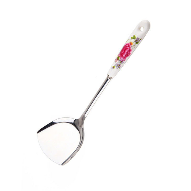 7加厚防烫不锈钢家用厨具套装铲子汤勺子漏勺煎铲饭勺厨房用具 锅铲