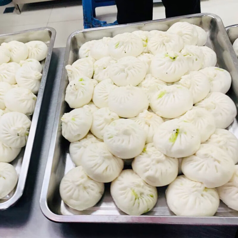 巢浩上海绿杨邨酒家 素菜包 现买现发 绿杨村菜包肉包三丁包 肉包/3个