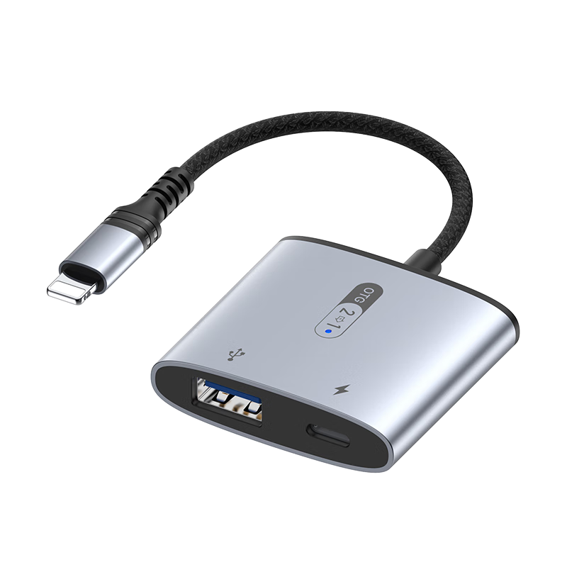 ƻOTGתͷ Uֻ֧еӲ̻̬Ӳ LightningתUSBת iphone/ipadƽͨ 79Ԫ