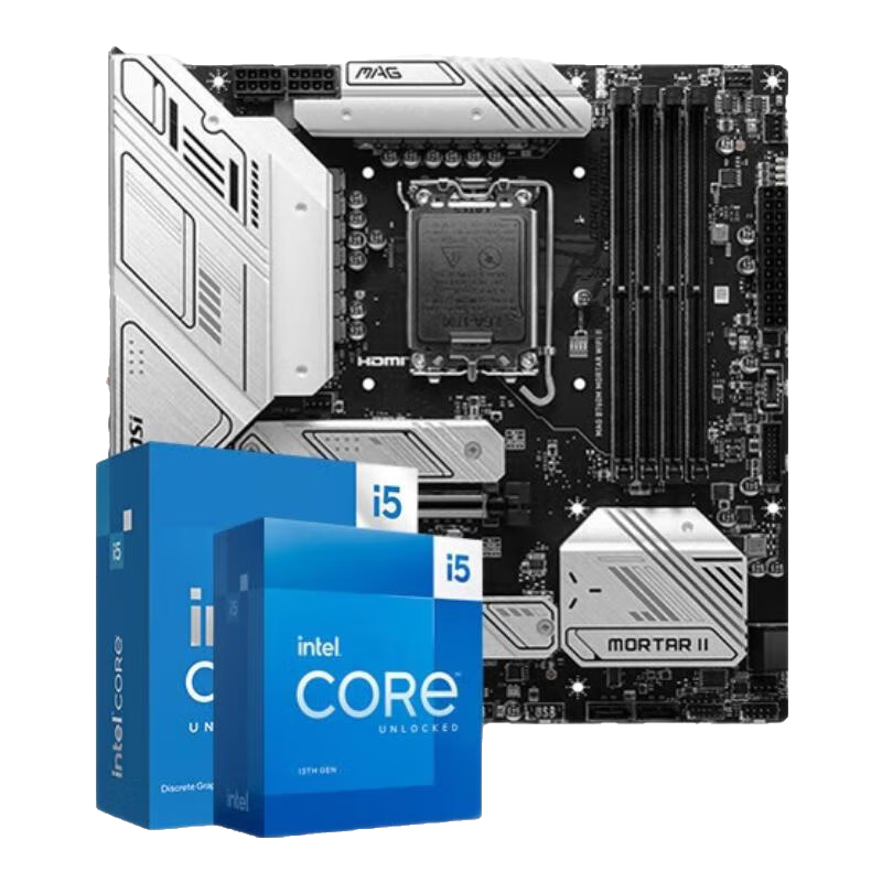 ΢�� ����CPU��װ B760M MORTAR WIFI II DDR5 i5 14600K