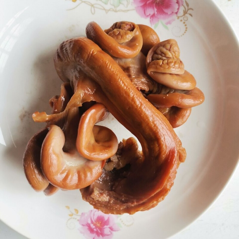 味巴哥虎钢馋500g即食山东特产正宗烧烤猪窝子猪子宫猪花肠猪胎盘熟食