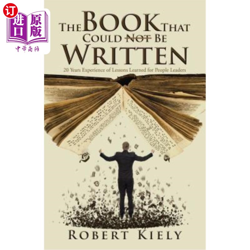 海外直订the book that could not be written: 20 years experience