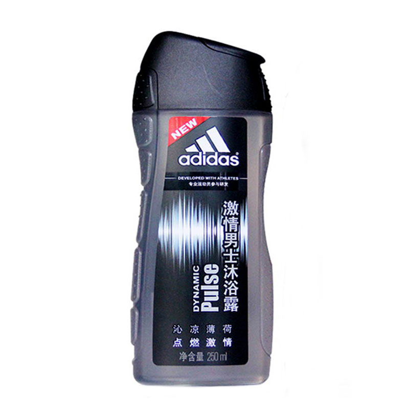 阿迪达斯男士沐浴露长久留香清凉舒爽洗澡沐浴 激情沐浴露250ml