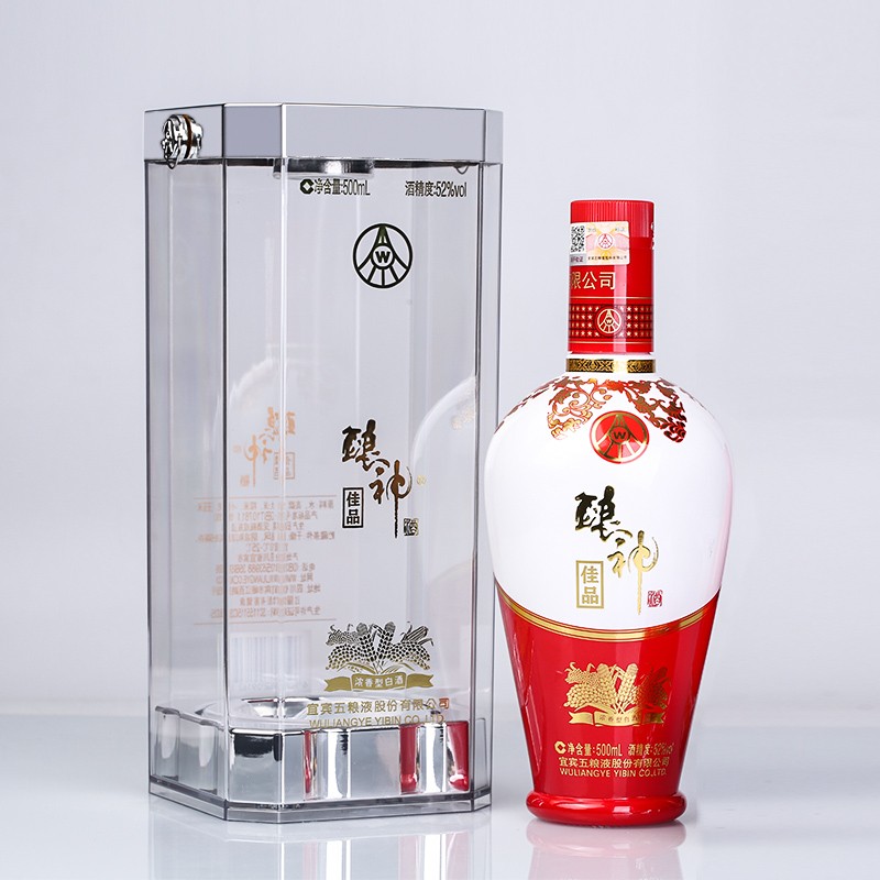 宜宾五粮液总厂出品 五粮液酿神佳品 52度浓香型白酒500ml*单瓶装