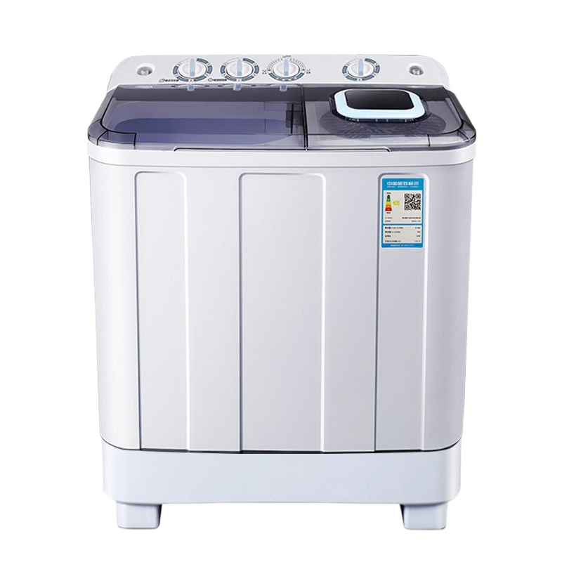 小鸭牌洗衣机半自动 双桶双缸大容量家用波轮 洗脱两用带甩干 洗大件宾馆商用 以旧换新 【品质家电】12公斤 双桶双电机 透明黑