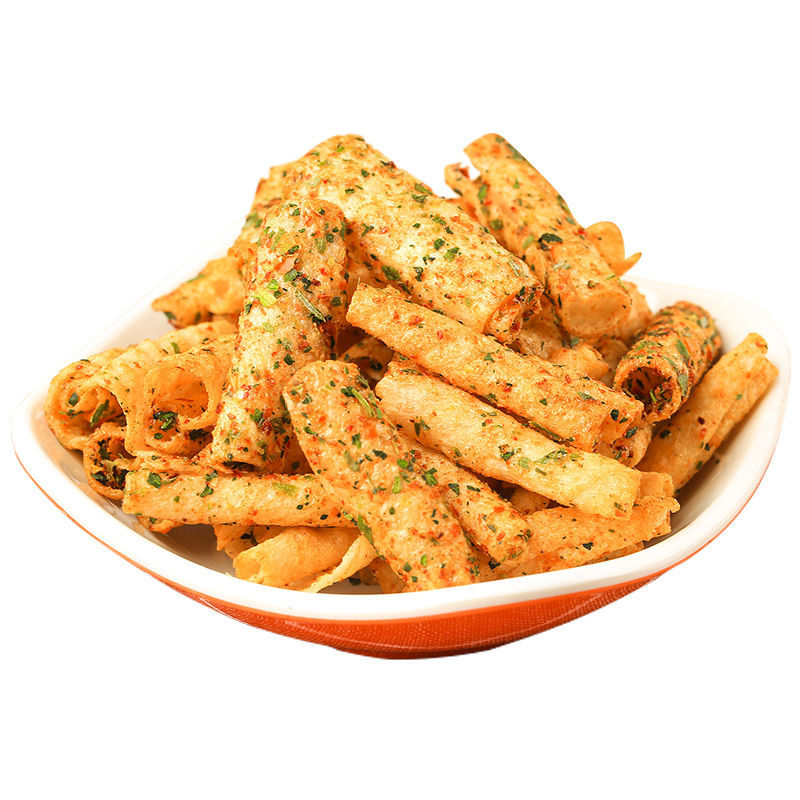 香脆蔬菜卷香葱香辣味儿童营养休闲膨化零食薯片零食礼包健康小吃 香