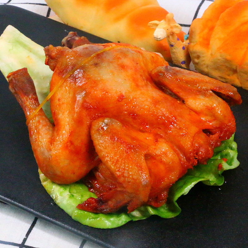 奥尔良烤鸡3只手扒摇滚鸡奥尔良蜜汁鸡烤全鸡整只即食真空熟食成品 1