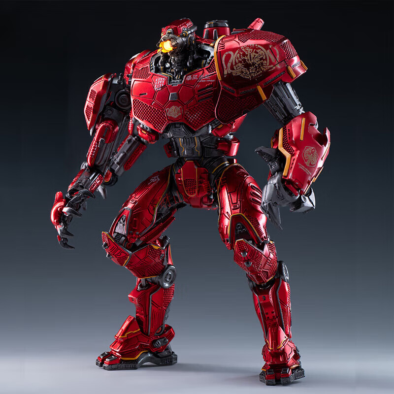 环太平洋机甲模型合金暴风赤红中国机甲国创预定 定金88(全款604.