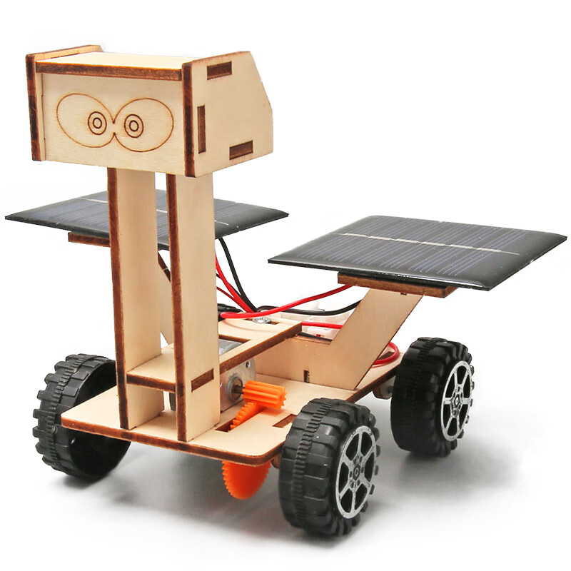 吉米兔（JIMITU）太阳能火星车模型科技小制作小学生儿童科学实验教具手工diy材料 太阳能火星车