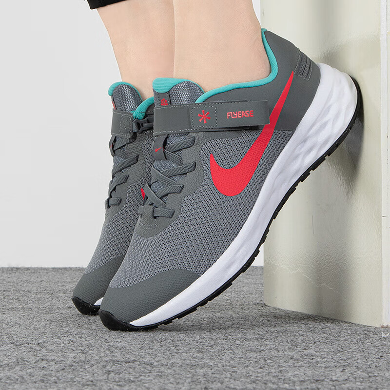 耐克nike女鞋大童鞋 春季新款革命6运动鞋缓震透气轻质休闲鞋子跑步鞋