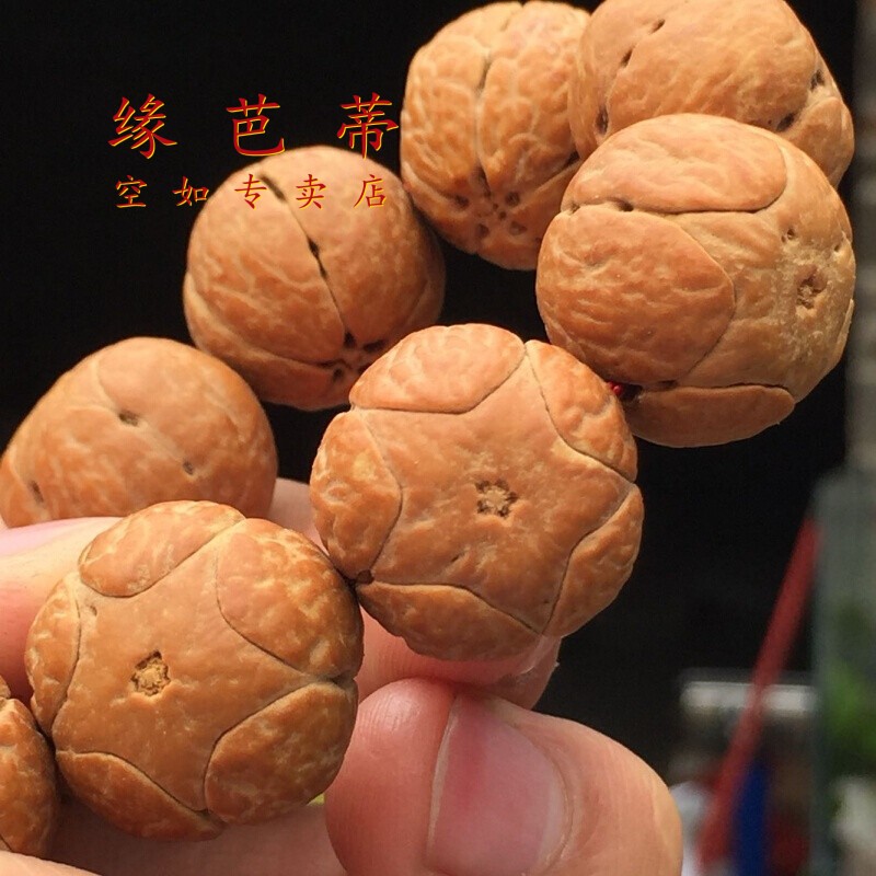 缘芭蒂(yuanbadi)五星上将 眼菩提子 佛珠手链龙眼手串念108颗法师