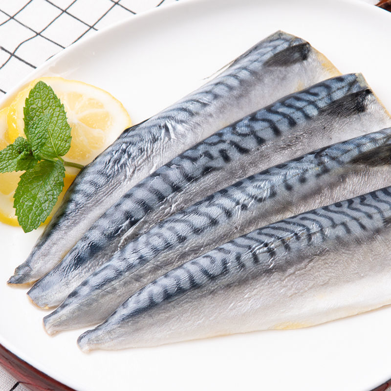 挪威青花鱼切片鲐鱼450g 2 新鲜冷冻青鱼鲭鱼姬美食尚 虎窝购