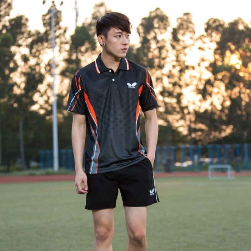 蝴蝶牌23款蝴蝶乒乓球服装男女套装夏吸汗透气比赛运动服乒乓球衣服