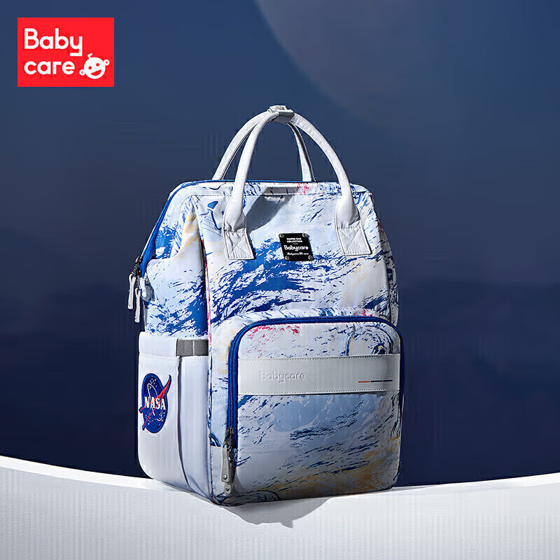 babycare妈咪包多功能轻便手提包大容量时尚双肩包遛娃 NASA联名M78星云