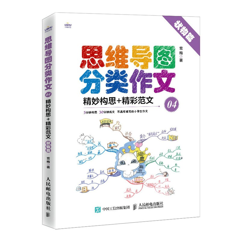 思维导图分类作文04 精妙构思+精彩范文（状物篇）(优枢学堂出品)