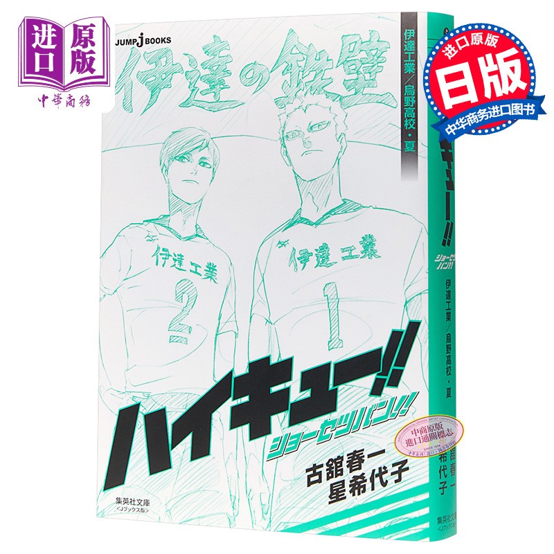 排球少年! 小说版 伊达工业/野鸟高校篇 日文原版 ハイキュー!