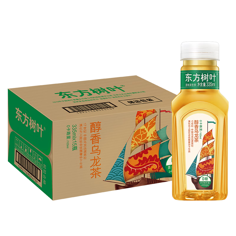 ���ڲ�����ũ��ɽȪ ������Ҷ ���ǲ���Ʒ ������ Сƿ��Яװ �������� ������335ml*15ƿ