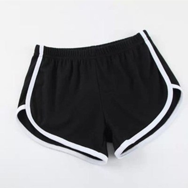 超短露臀性感外穿低腰紧身热裤女辣妹运动裤夏翘臀爵士舞钢管短裤 黑色 均码怎么看?