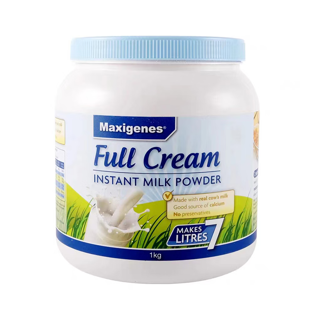 美可卓全脂牛奶粉(调制乳粉)1kg蓝胖子高钙全脂奶粉 全脂牛奶粉1kg