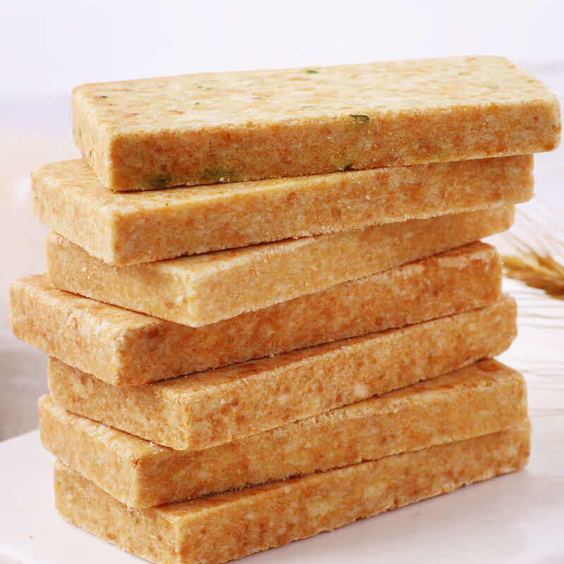 压缩饼干代餐饱腹充饥军工户外干粮学生早餐野营零食整箱 葱油味20包