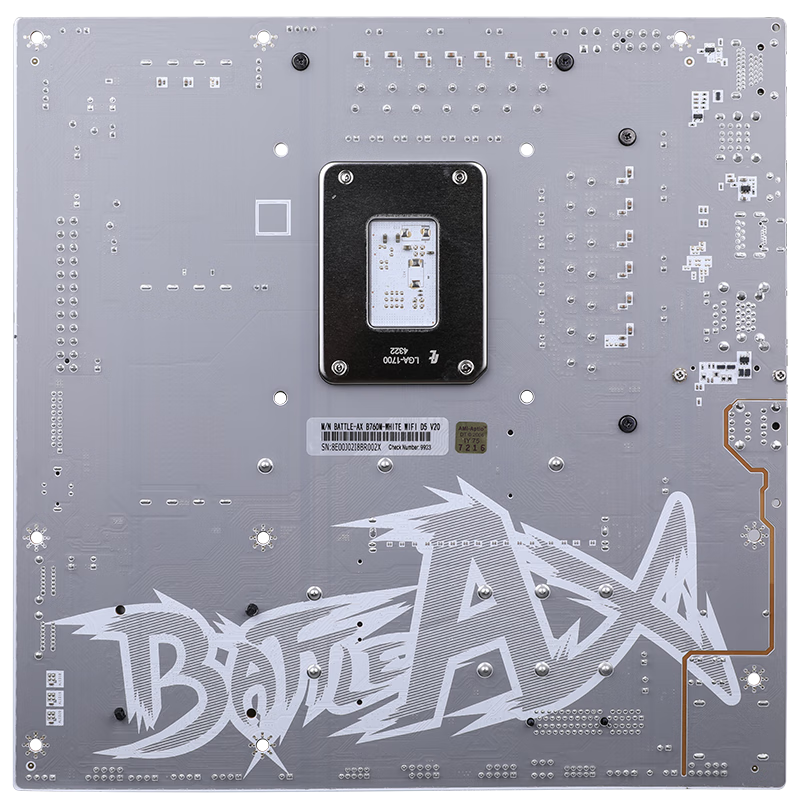 七彩虹 BATTLE-AX B760M-WHITE WIFI D5 V20 冷钢DDR5 图 8