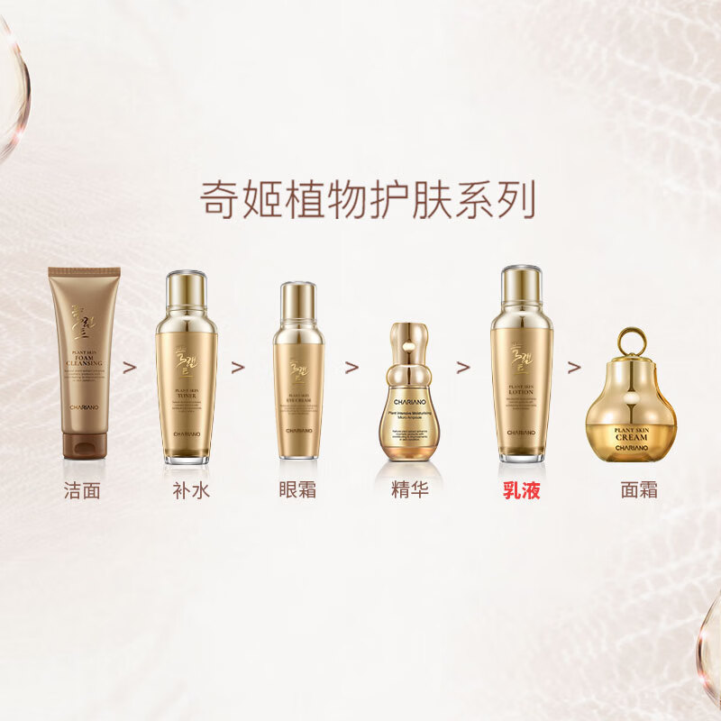 奇姬韩国植物肌肤乳 保湿呵护面部肌肤乳液专柜正品 植物肌肤乳 140ml